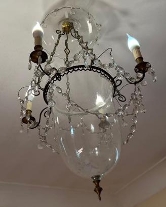 Lampadario a campana d’epoca