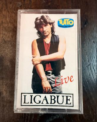 Audiocassetta Ligabue live 1992