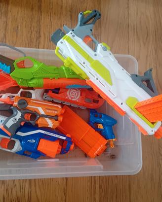 nerf pistola giocattolo vari
