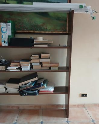 libreria in legno massello