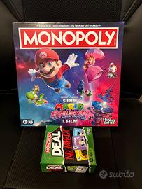 Due Giochi Monopoly NUOVI Mario Galaxy + No Mercy