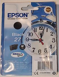 Cartuccia stampante EPSON Black 27 Originale