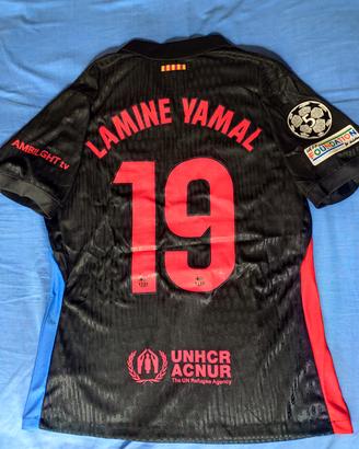 maglia T-shirt Barcellona Lamine Yamal 19