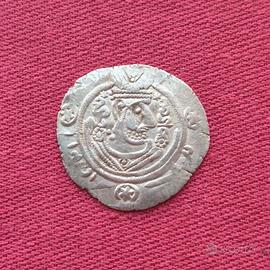Emidracma arabo-sasanide del Tabaristan – VIII sec