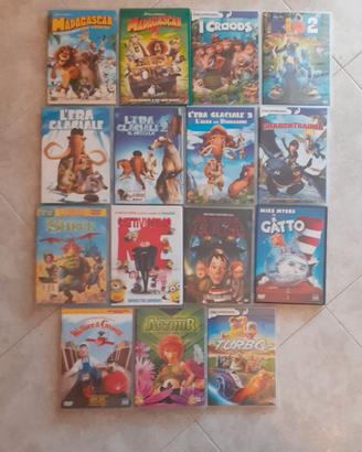 LOTTO 15 DVD ANIMAZIONE E FAMIGLIA