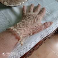 Guanti a Rete Vintage - Colore Beige