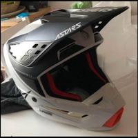 Casco cross alpinestars