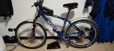 MTB elettrica artigianale - batteria Alcedo