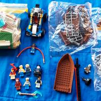 LEGO e mattoncini vari, solo in blocco, leggi info