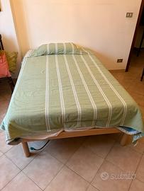 Letto motorizzato con materasso
