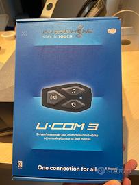 Interphono U-COM 3 con bluetooth compatible