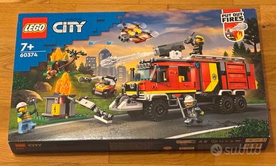 Lego City 60374 Autopompa vigili del fuoco NUOVO