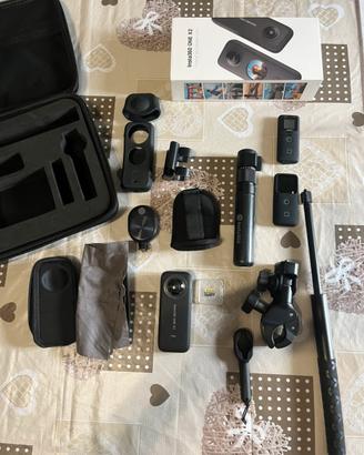 Insta360 ONE X2 + Kit Moto COMPLETO