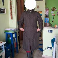 Prada Piumino lungo marrone taglia 44 Originale Ar