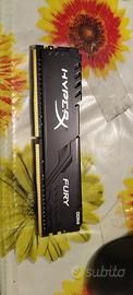 RAM DDR4 32GB 1 BANCO KINGSTON HYPERX FURY 3200MHZ