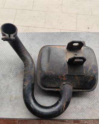 marmitta originale  vespa px omologata conservata