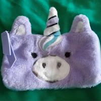 Miomojo Astuccio Necesserie peluche Unicorno lilla