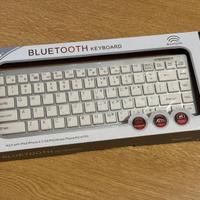 Tastiera QWERTY PC e MAC bluetooth a batterie