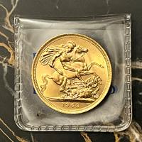 Sterlina d’oro 1963