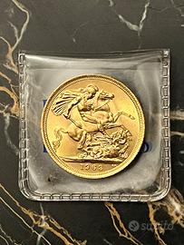 Sterlina d’oro 1963