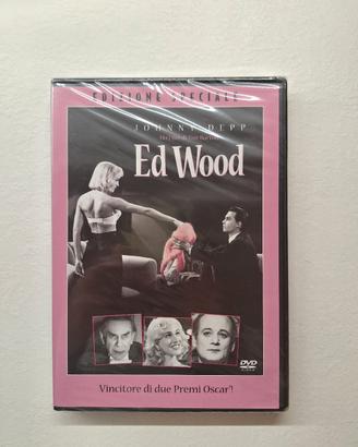 dvd confezionato Ed Wood di Tim Burton