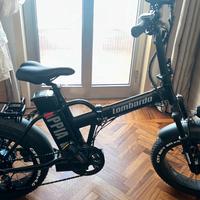 Bici elettrica lombardo appia modello pieghevole