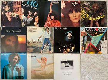 LP 33 giri Renato Zero, Alan Sorrenti, Concato