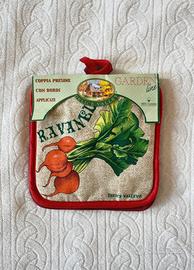 Coppia di Presine in Cotone per la Cucina