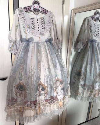 Vestito lolita  elegante romantico