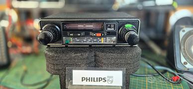 Autoradio Vintage Anni '70 Philips 22RN-712 Deluxe