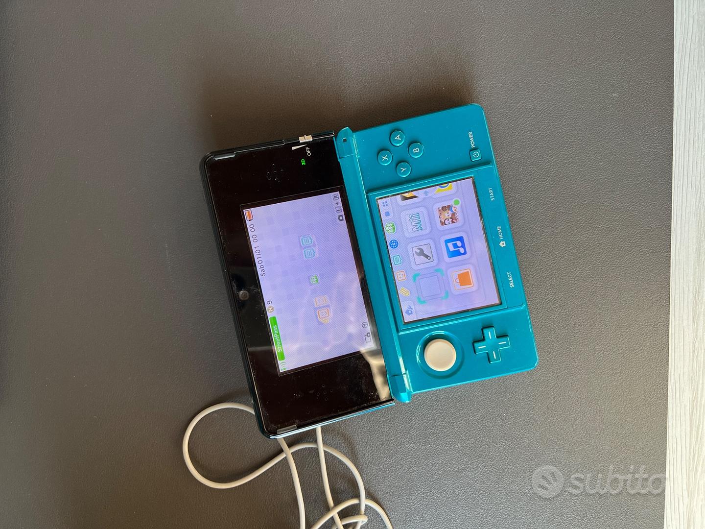 Nintendo 3DS Aqua Blue + Animal Crossing HHD - Console e Videogiochi In ...
