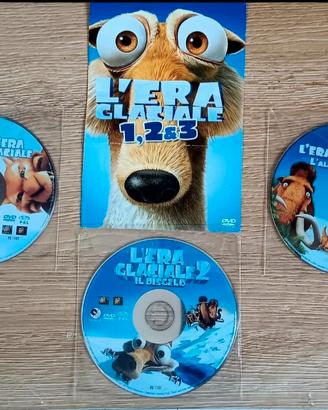 L'era glaciale "Trilogia" 3 DVD in bustina  