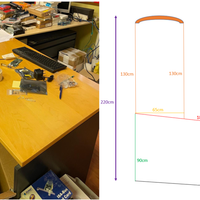 SCRIVANIA UFFICIO GRANDE ANGOLARE