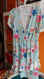 Vestito azzurro chiaro estivo tg 42 44 azzurro