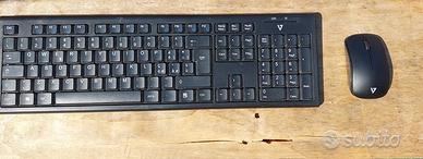 Mouse e tastiera wireless