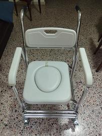 carrozzina comoda Wc