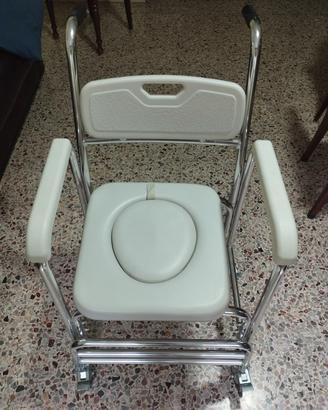 carrozzina comoda Wc