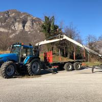 Trattore forestale landini legend 140