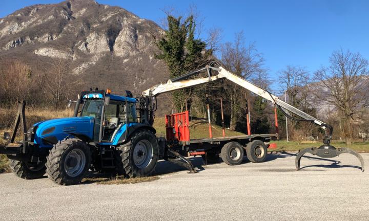 Trattore forestale landini legend 140