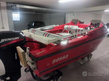Scafo sportivo SESSA 450 con MERCURY 25 cv 4t