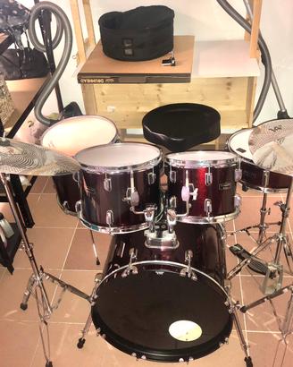 Batteria Mapex  COMPLETA con  piatti silenziati