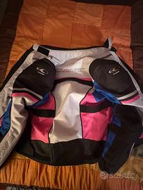 Giubbotto moto donna