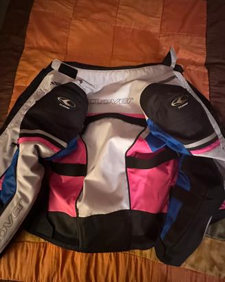 Giubbotto moto donna