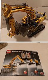 lego Technic escavatore RC 8043 + quad