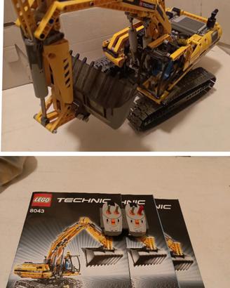 lego Technic escavatore RC 8043 + quad