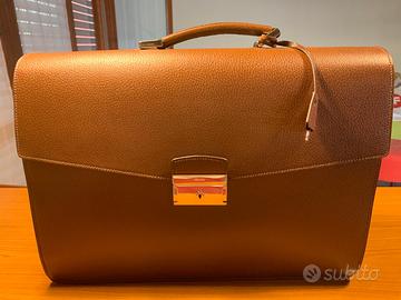 Borsa da lavoro Prada V352 Cinghiale Color Cacao