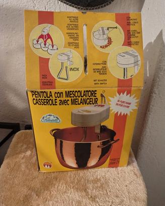 paiolo in rame elettrico per polenta
