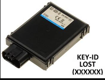 Recupero codice pincode Yamaha keyless key-id
