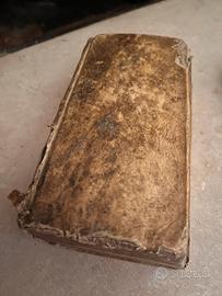 Antico libro 1600 volume miscellaneo