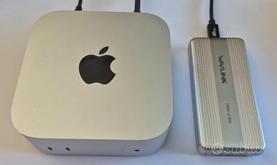 Macmini M4 PRO 64GB/512GB+2TB 80Gbps Garanzia 2029